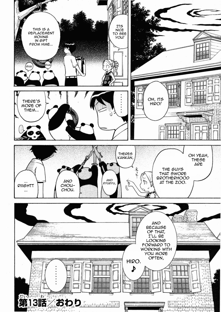 Kaibutsu Oujo Chapter 13 page 40 - Chapter 13: Princess Monochrome