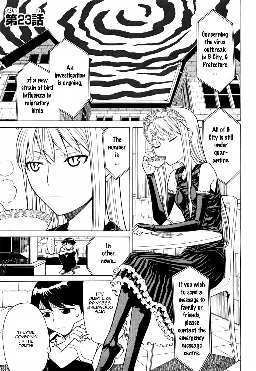 Kaibutsu Oujo Chapter 23 page 1 - Chapter 23: Princess Duel