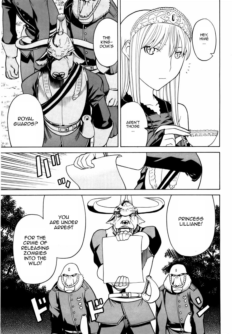 Kaibutsu Oujo Chapter 23 page 3 - Chapter 23: Princess Duel