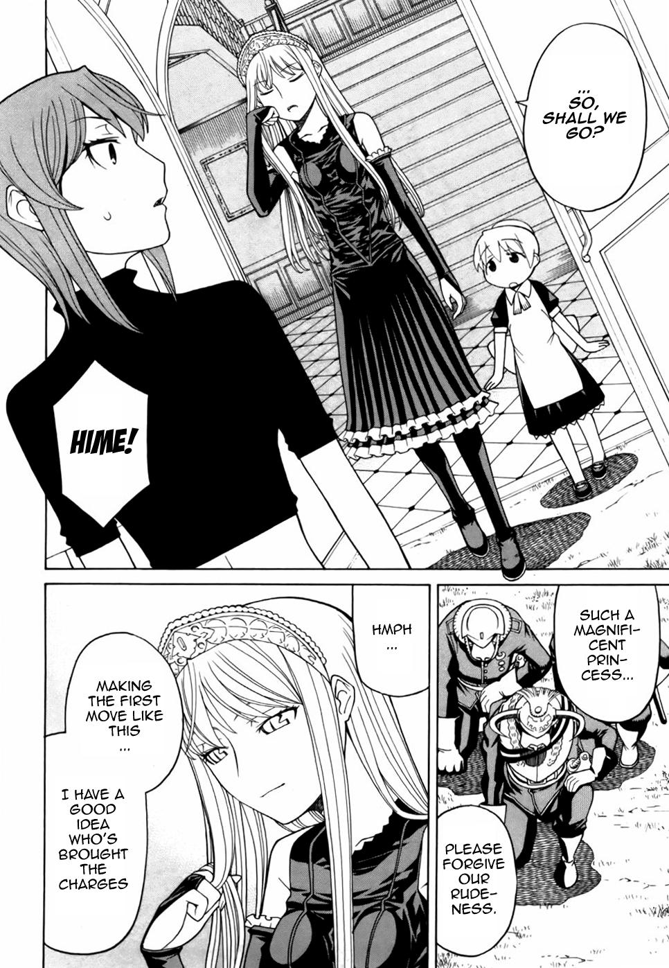 Kaibutsu Oujo Chapter 23 page 6 - Chapter 23: Princess Duel