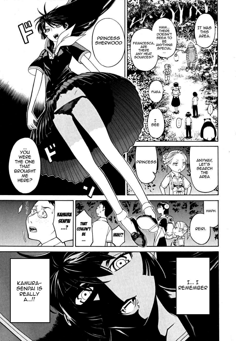 Kaibutsu Oujo Chapter 25 page 17 - Chapter 25: Secluded Princess