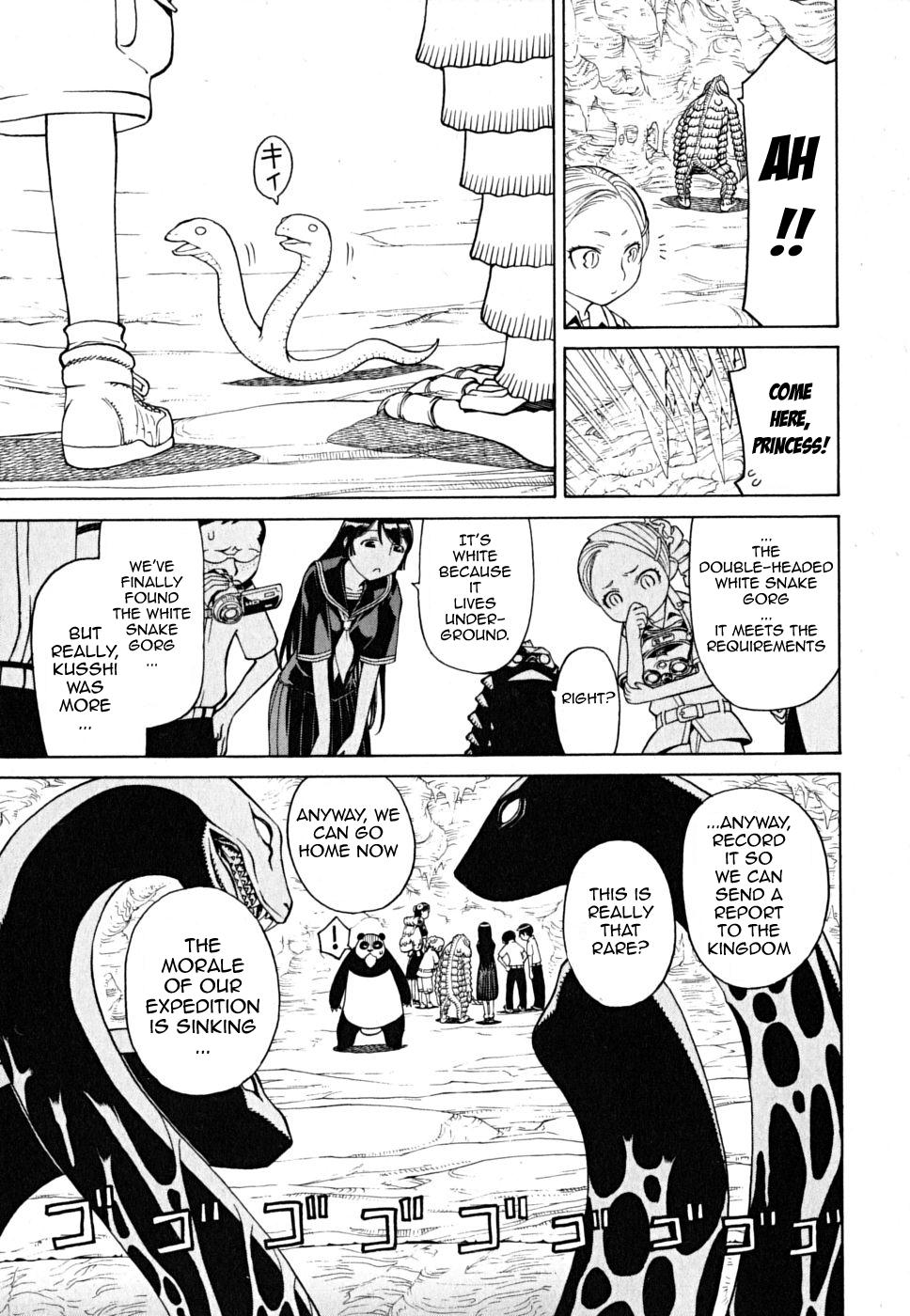 Kaibutsu Oujo Chapter 25 page 21 - Chapter 25: Secluded Princess