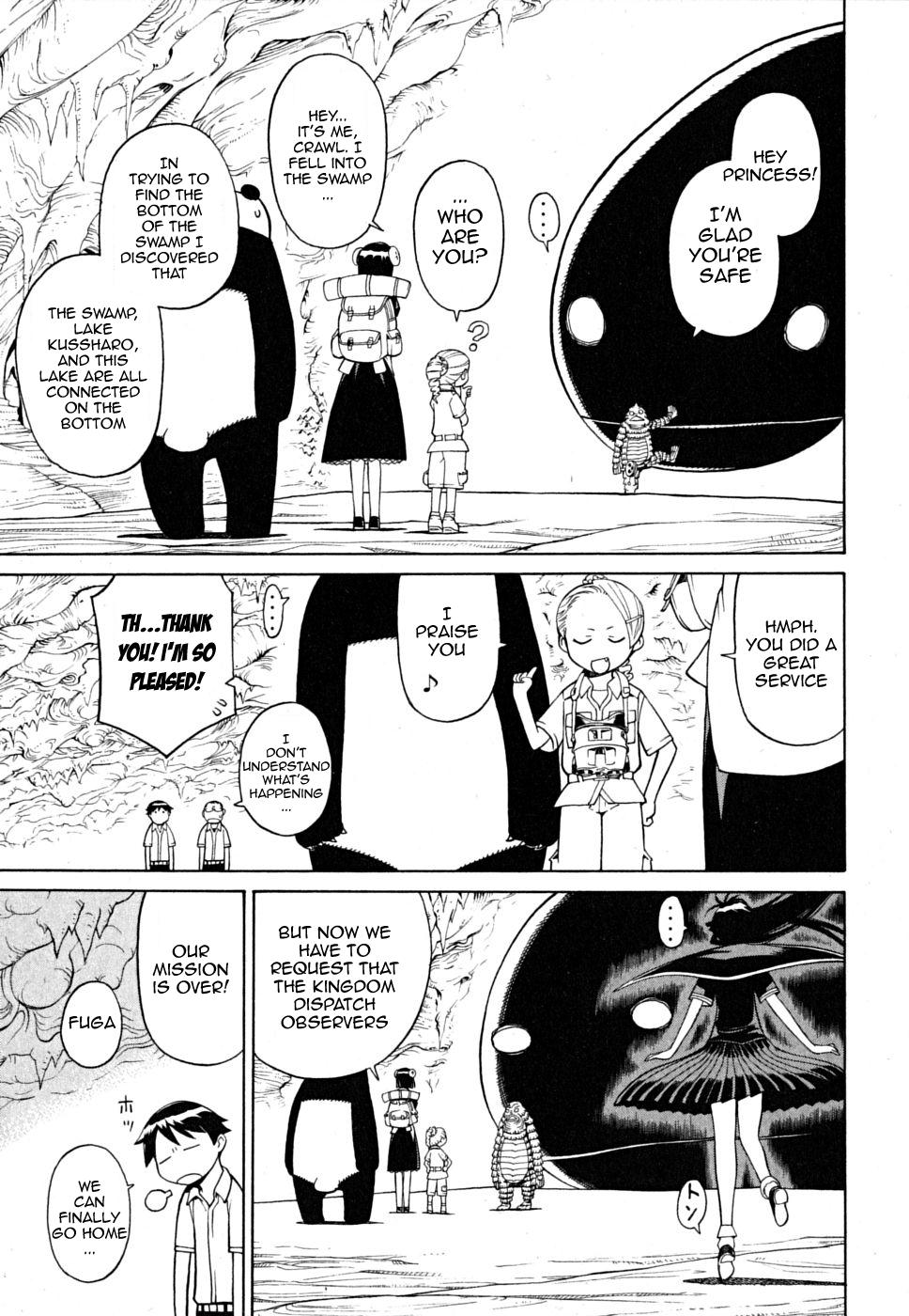 Kaibutsu Oujo Chapter 25 page 35 - Chapter 25: Secluded Princess