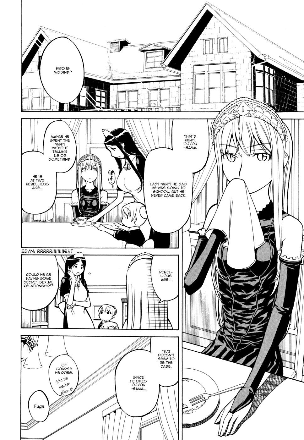 Kaibutsu Oujo Chapter 30 page 7 - Chapter 30: Princess Occult Research