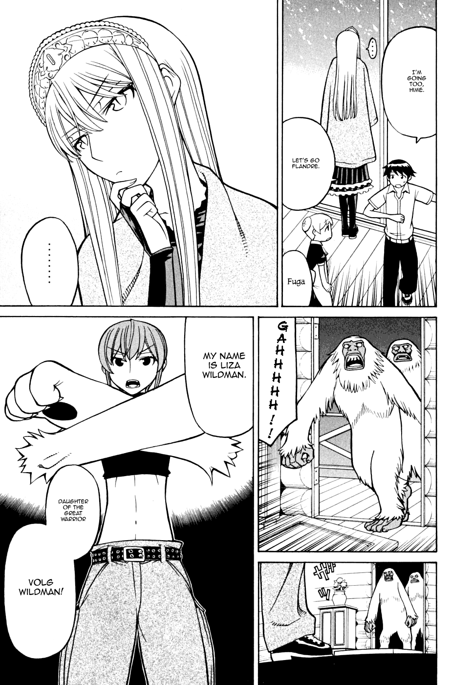 Kaibutsu Oujo Chapter 31 page 4 - Chapter 31: Princess Millenia