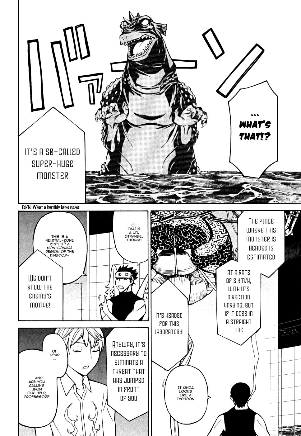 Kaibutsu Oujo Chapter 32 page 9 - Chapter 32: Princess Behemoth