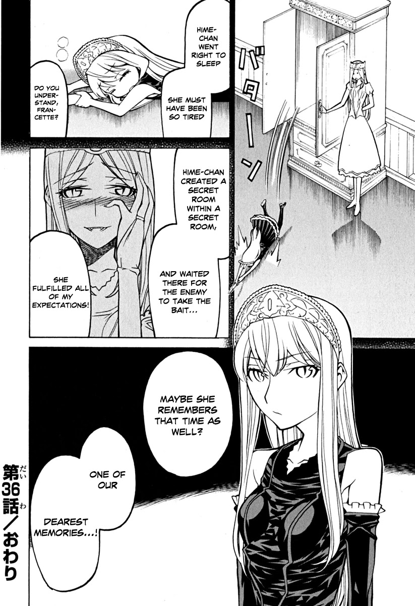 Kaibutsu Oujo Chapter 36 page 36 - Chapter 36: Princess Secret Room