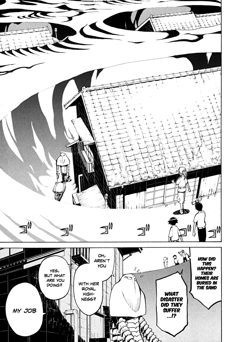 Kaibutsu Oujo Chapter 37 page 11 - Chapter 37: Princess Burning Sand