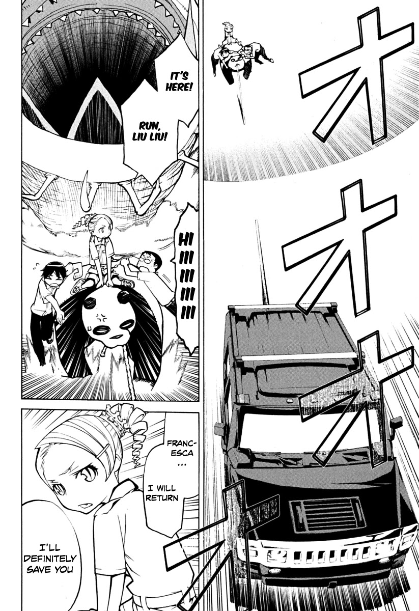 Kaibutsu Oujo Chapter 37 page 20 - Chapter 37: Princess Burning Sand