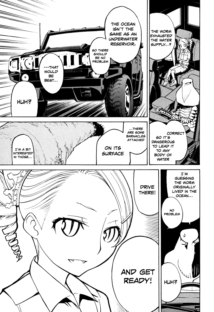 Kaibutsu Oujo Chapter 37 page 25 - Chapter 37: Princess Burning Sand