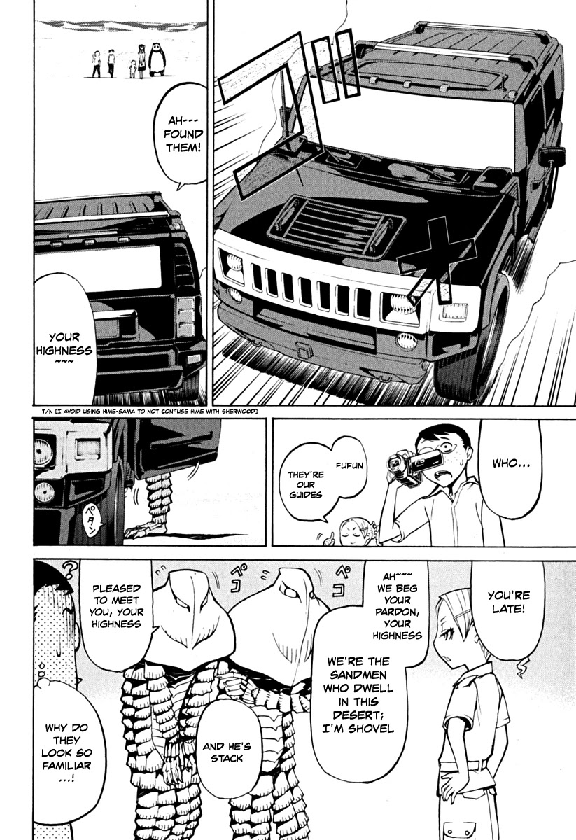 Kaibutsu Oujo Chapter 37 page 6 - Chapter 37: Princess Burning Sand