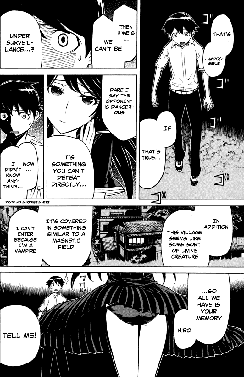 Kaibutsu Oujo Chapter 41 page 12 - Chapter 41: Princess Hot Springs