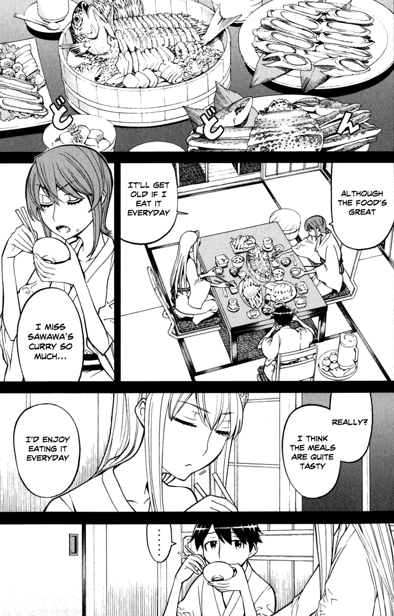 Kaibutsu Oujo Chapter 41 page 9 - Chapter 41: Princess Hot Springs