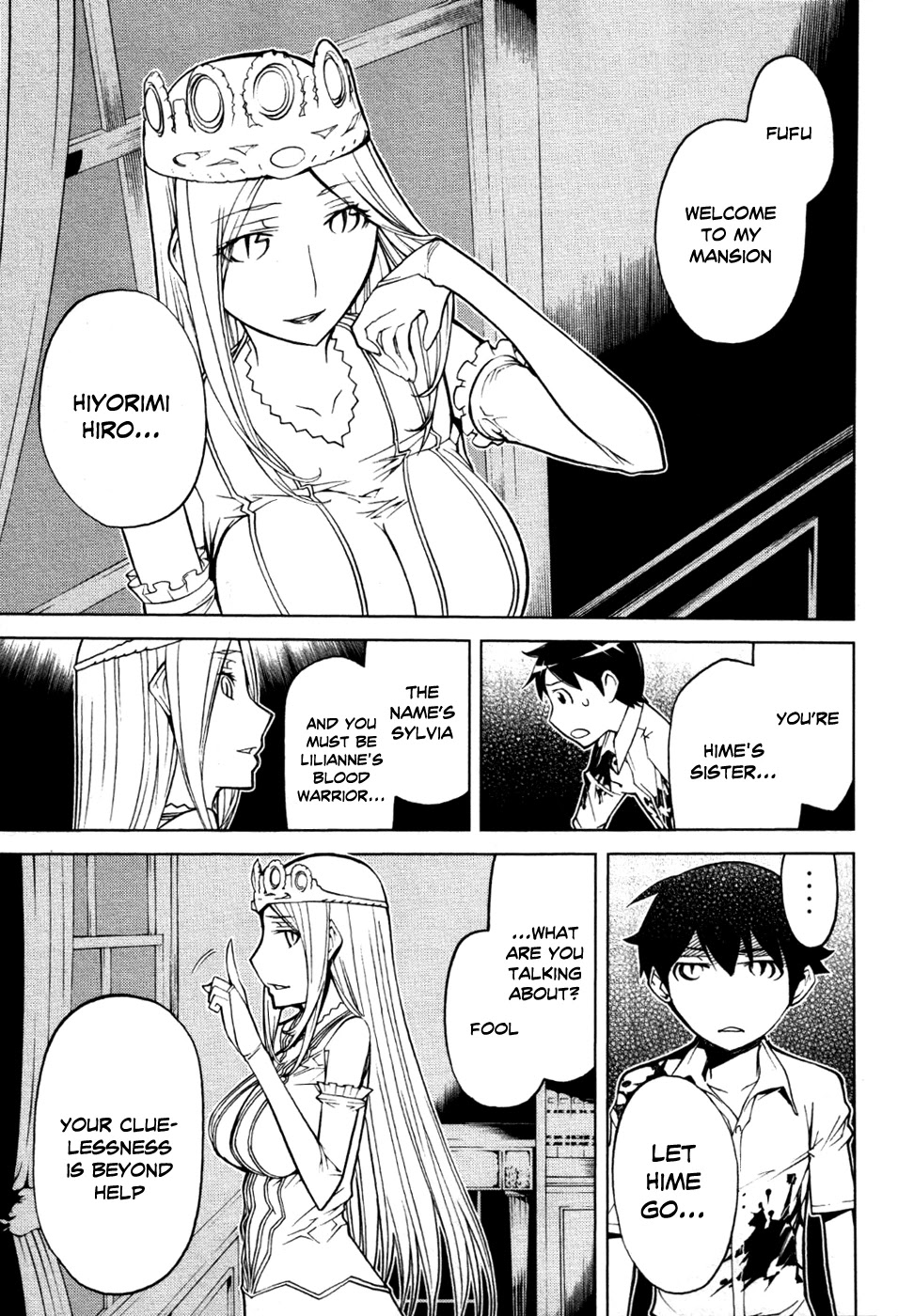Kaibutsu Oujo Chapter 49 page 13 - Chapter 49: Princess Captive