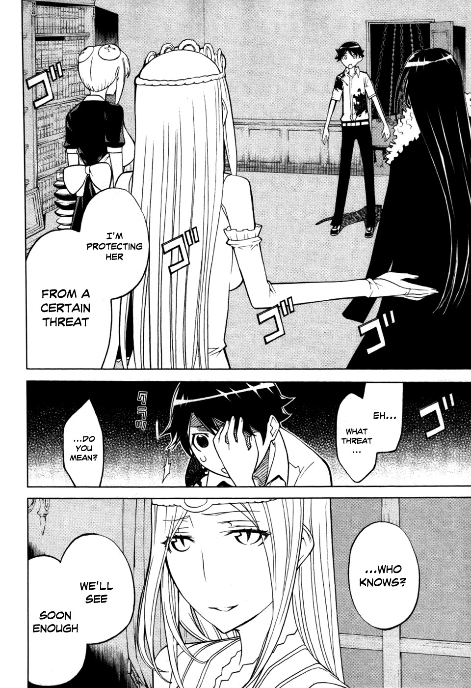 Kaibutsu Oujo Chapter 49 page 14 - Chapter 49: Princess Captive