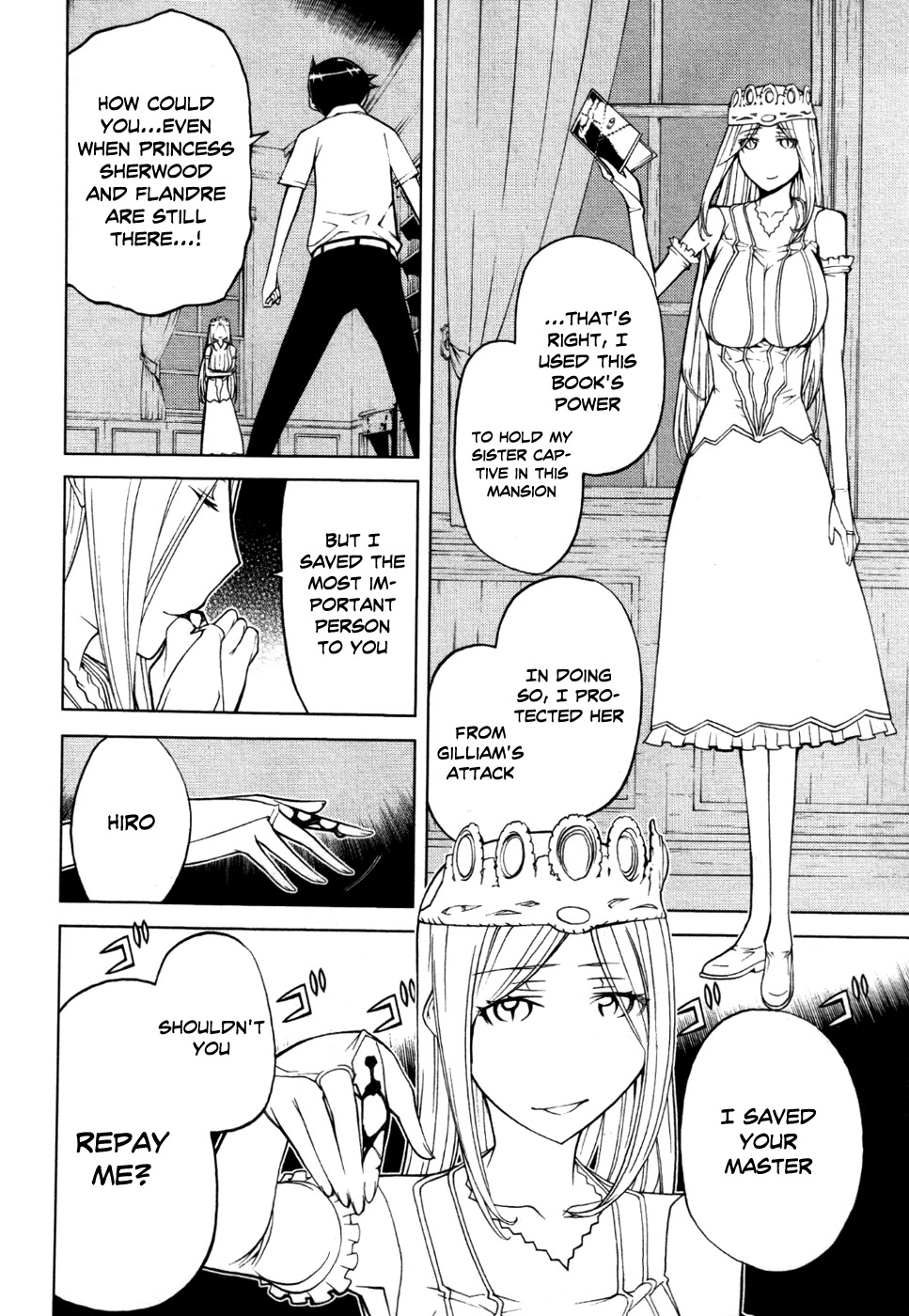 Kaibutsu Oujo Chapter 49 page 23 - Chapter 49: Princess Captive