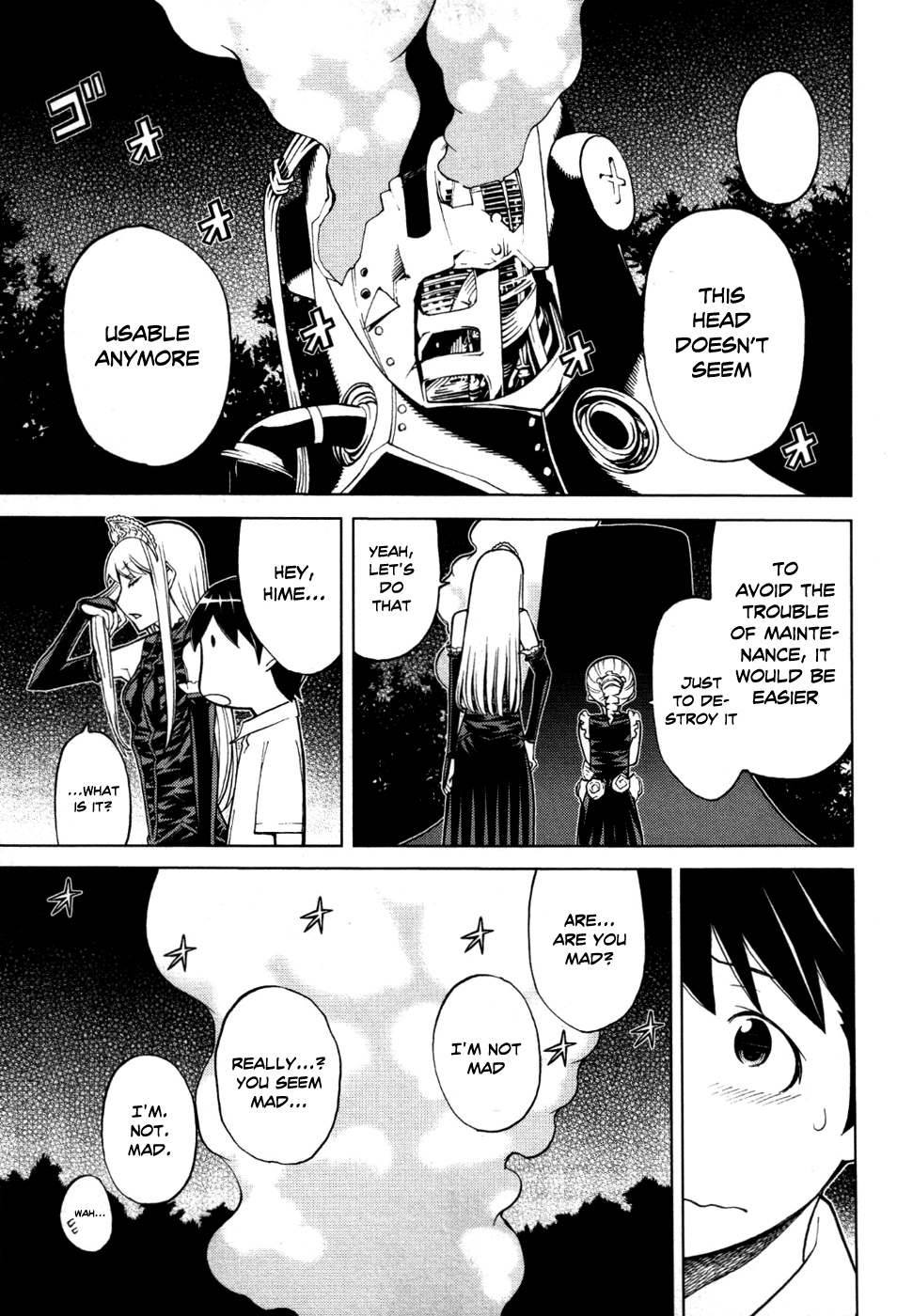 Kaibutsu Oujo Chapter 49 page 39 - Chapter 49: Princess Captive