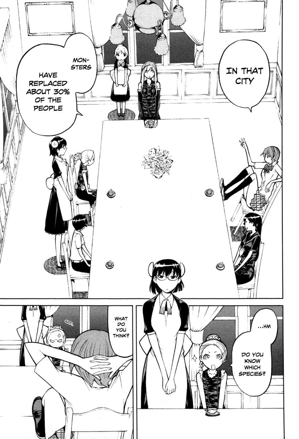 Kaibutsu Oujo Chapter 50 page 11 - Chapter 50: Princess Occult Research 2