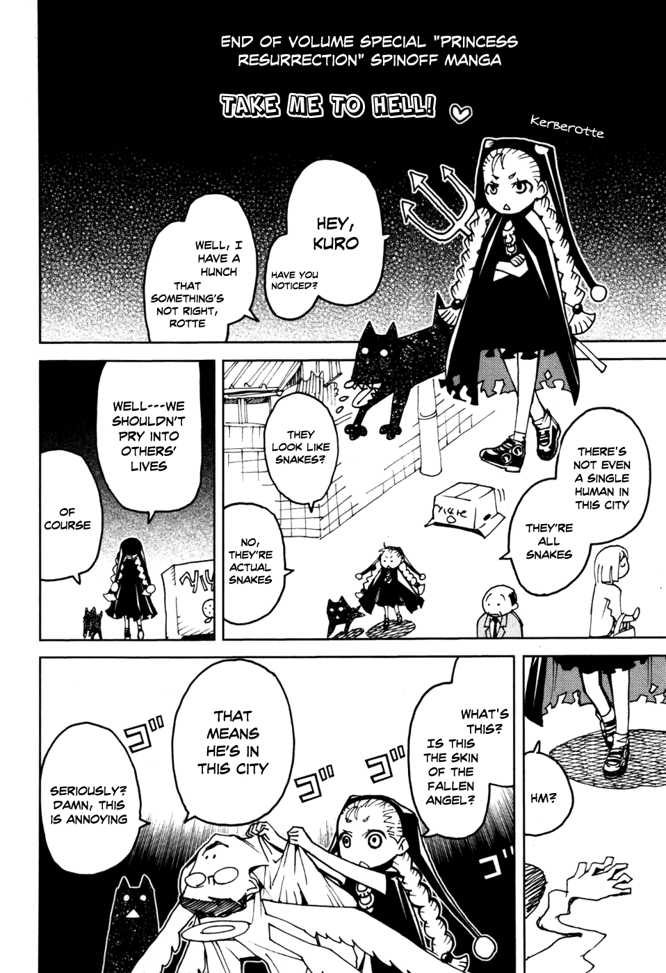 Kaibutsu Oujo Chapter 51.5 page 1 - Chapter 51.5: Omake