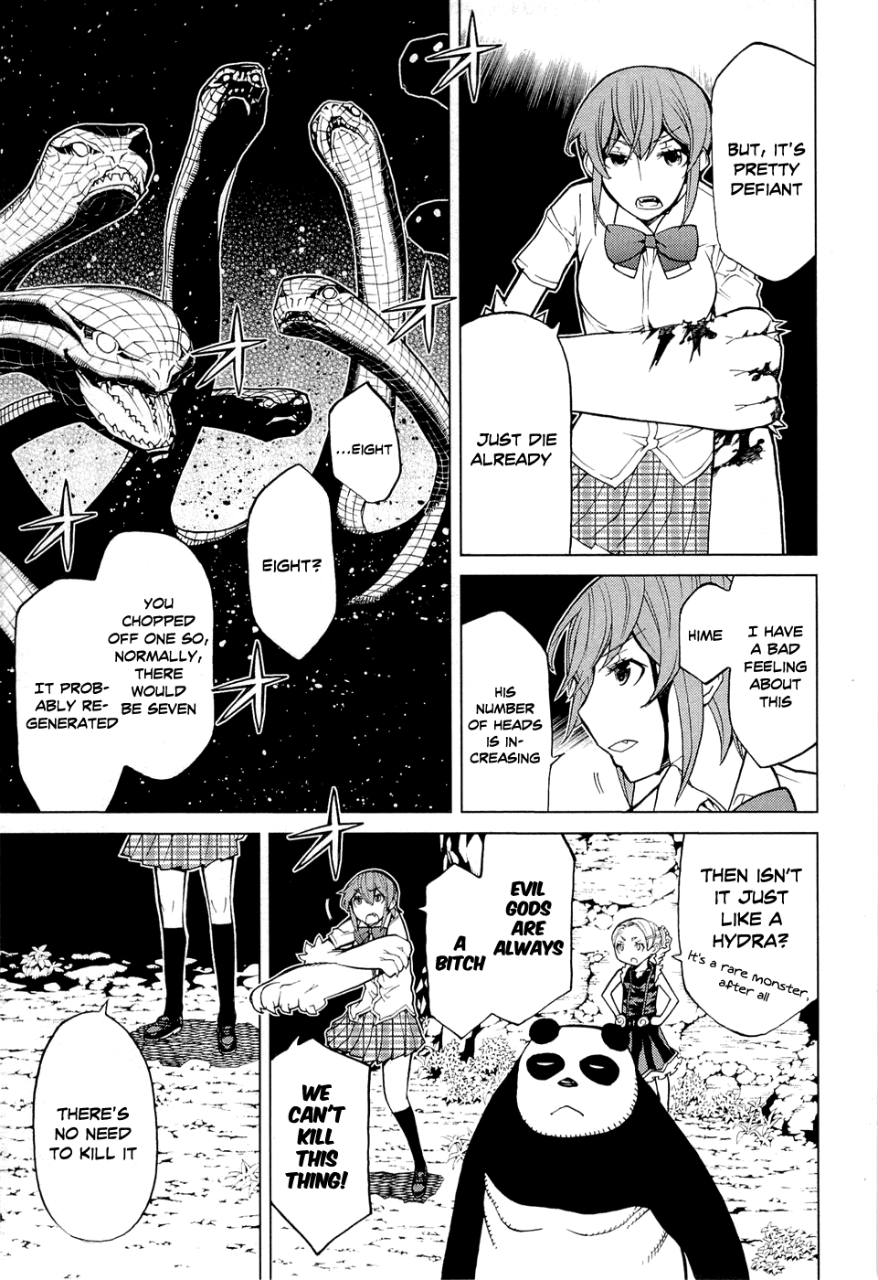 Kaibutsu Oujo Chapter 52 page 12 - Chapter 52: Princess Anaconda