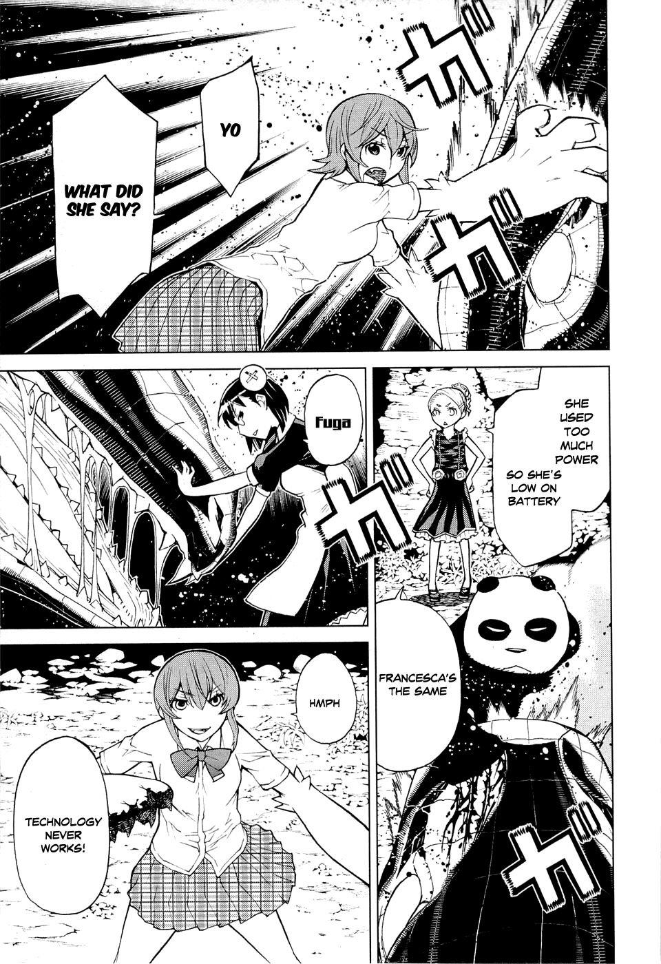 Kaibutsu Oujo Chapter 52 page 16 - Chapter 52: Princess Anaconda