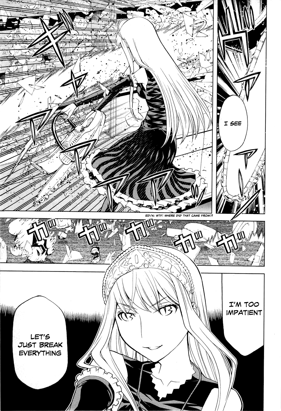Kaibutsu Oujo Chapter 52 page 32 - Chapter 52: Princess Anaconda
