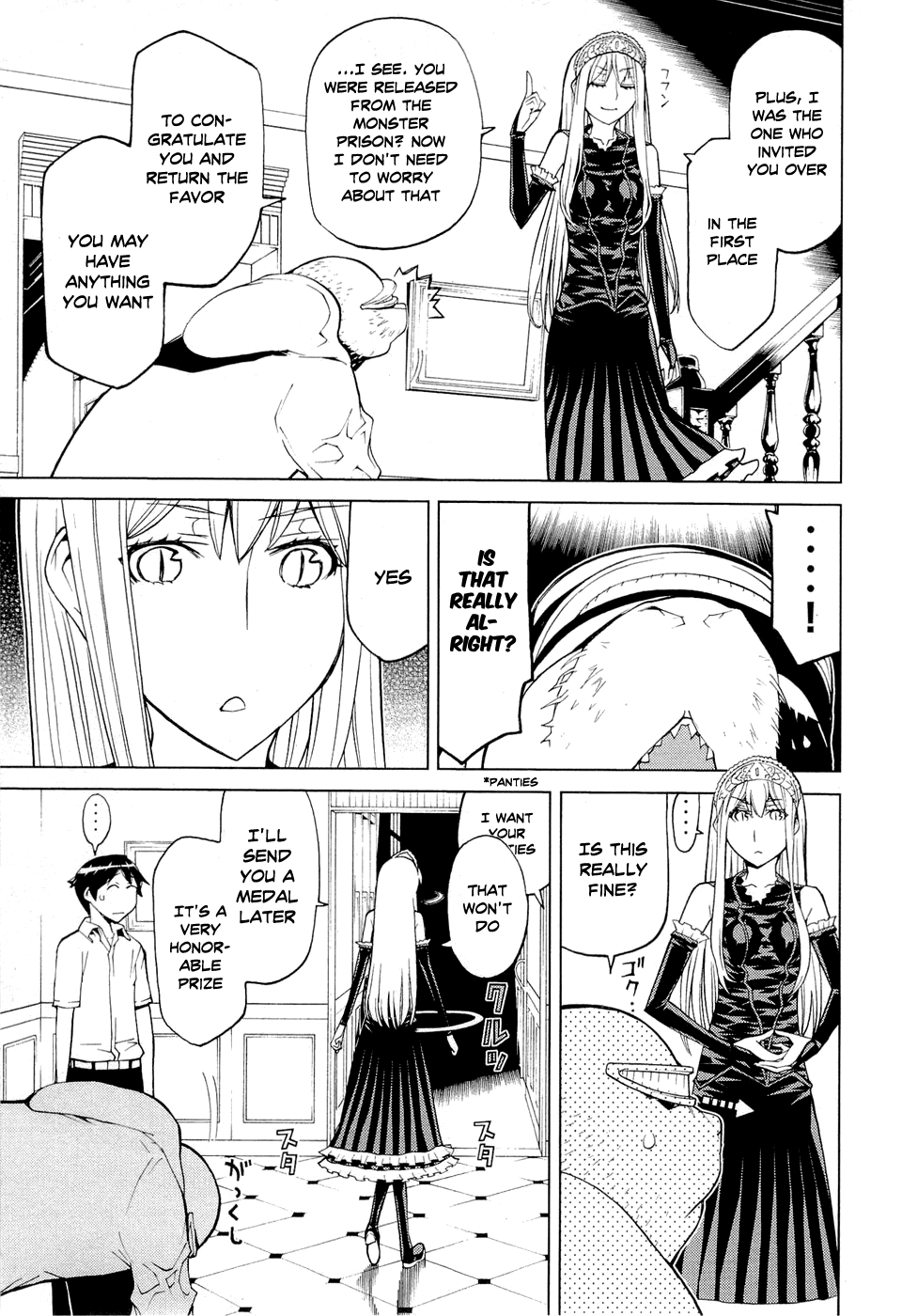 Kaibutsu Oujo Chapter 53 page 8 - Chapter 53: Princess Swirl