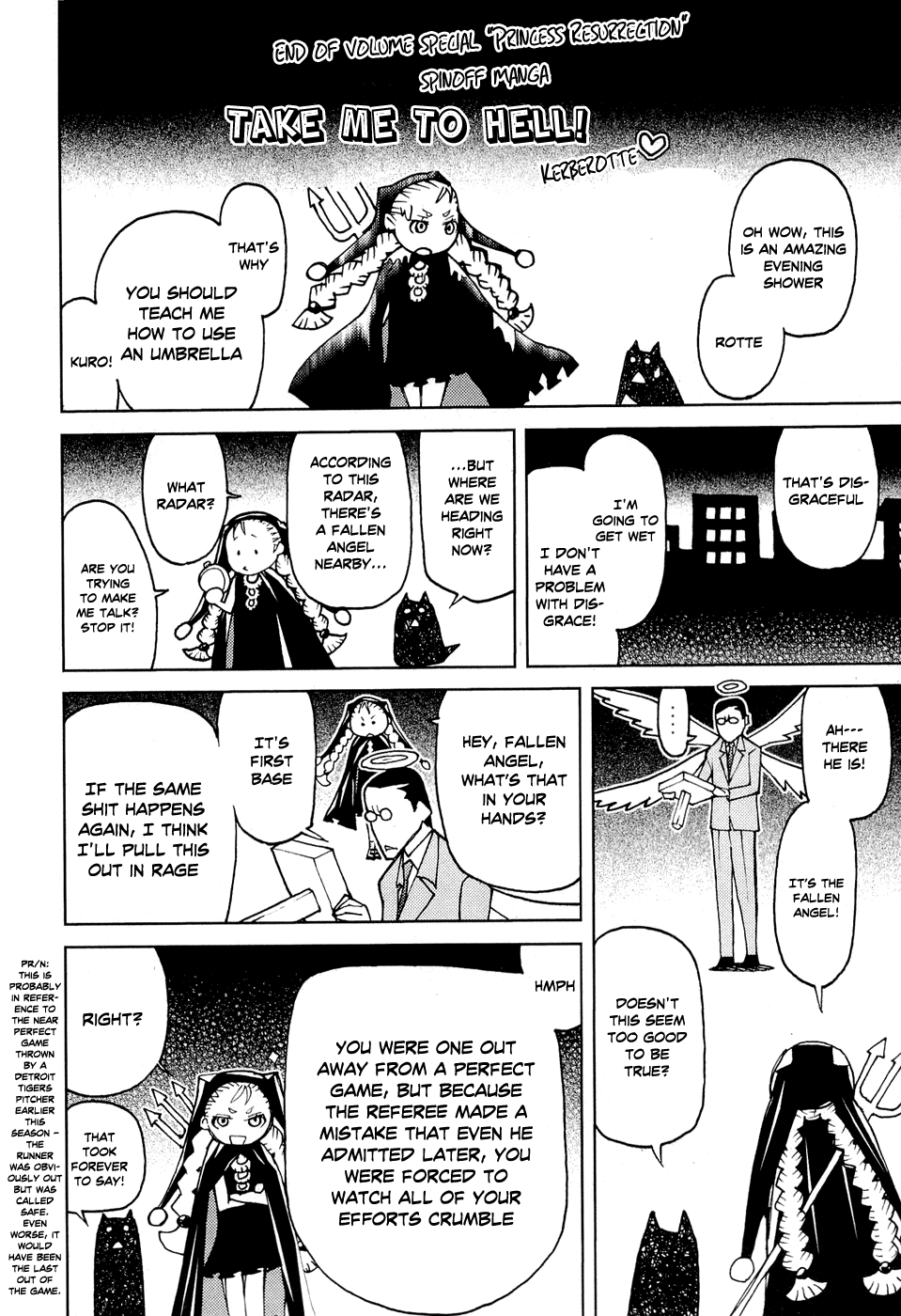 Kaibutsu Oujo Chapter 55.5 page 1 - Chapter 55.5: Omake