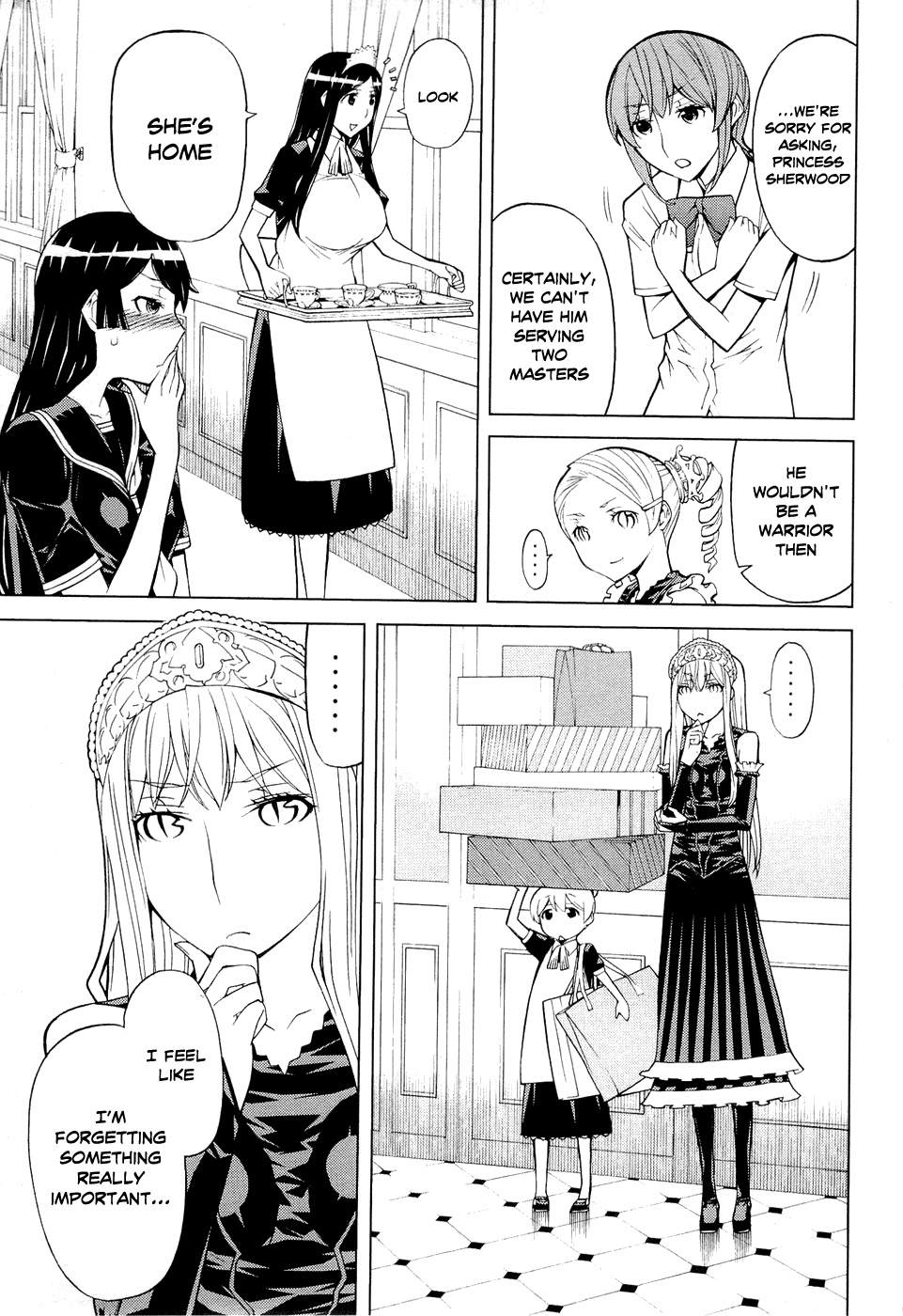 Kaibutsu Oujo Chapter 55 page 19 - Chapter 55: Princess Deserted House 2