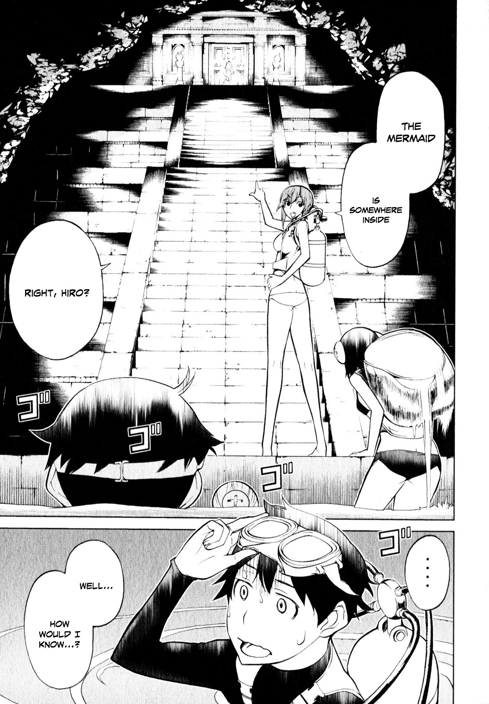 Kaibutsu Oujo Chapter 57 page 10 - Chapter 57: Princess Seabed