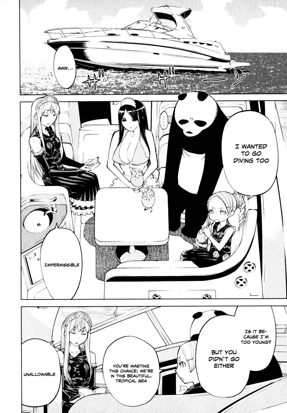 Kaibutsu Oujo Chapter 57 page 11 - Chapter 57: Princess Seabed