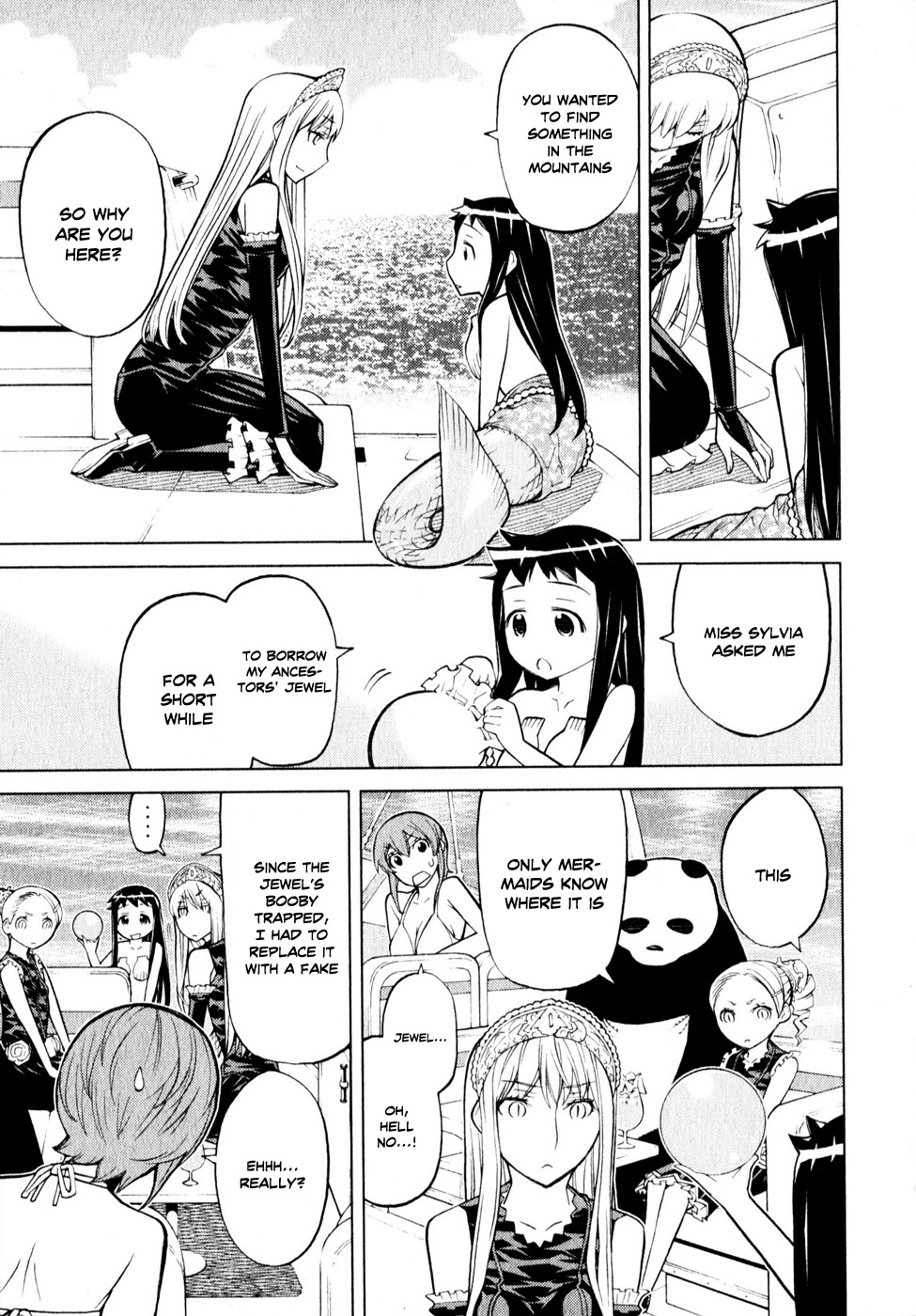 Kaibutsu Oujo Chapter 57 page 23 - Chapter 57: Princess Seabed