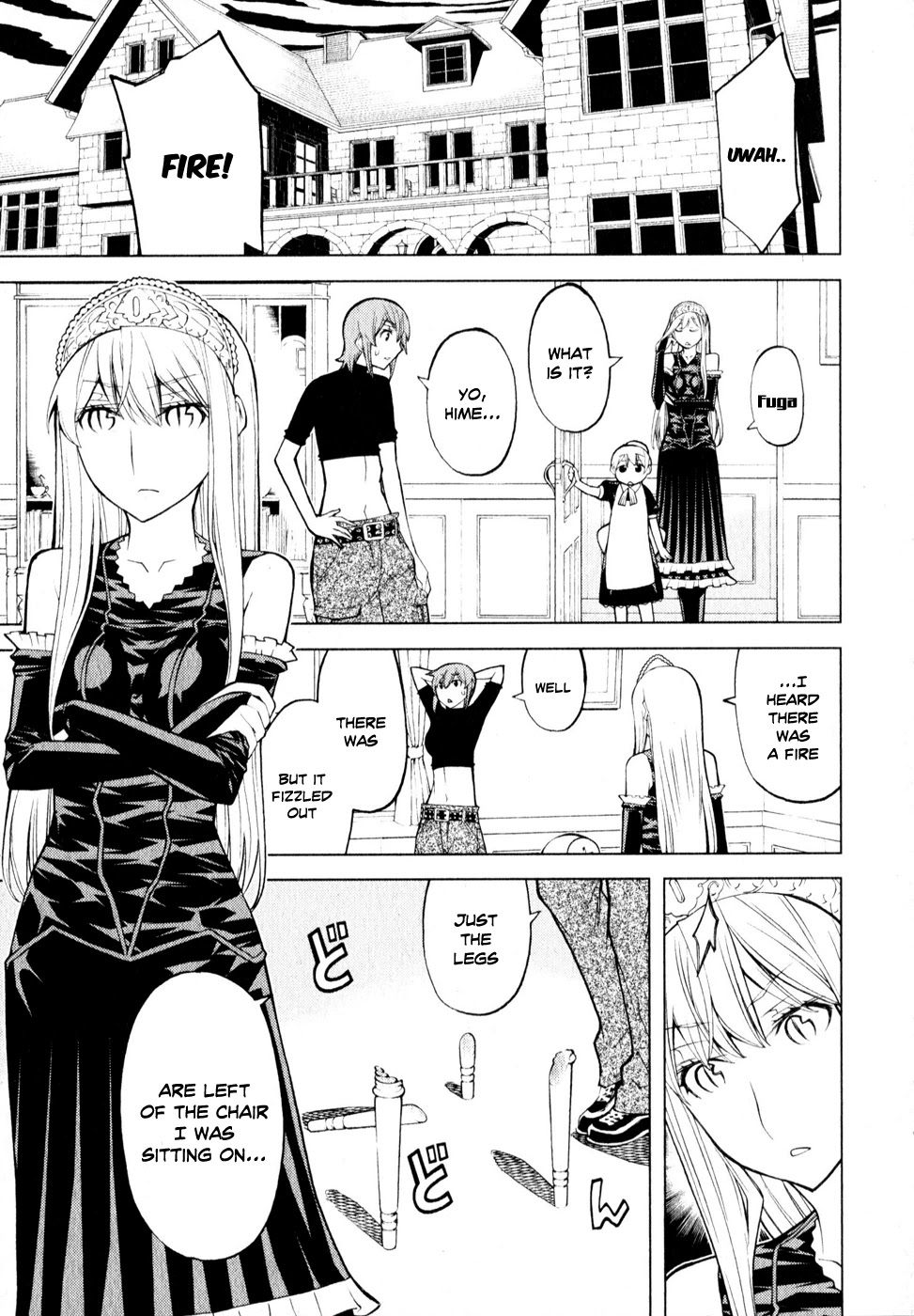 Kaibutsu Oujo Chapter 58 page 5 - Chapter 58: Princess Ignition