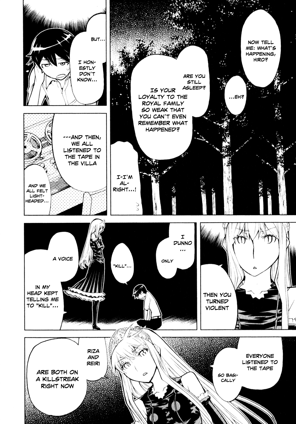Kaibutsu Oujo Chapter 59 page 14 - Chapter 59: Princess Evocation