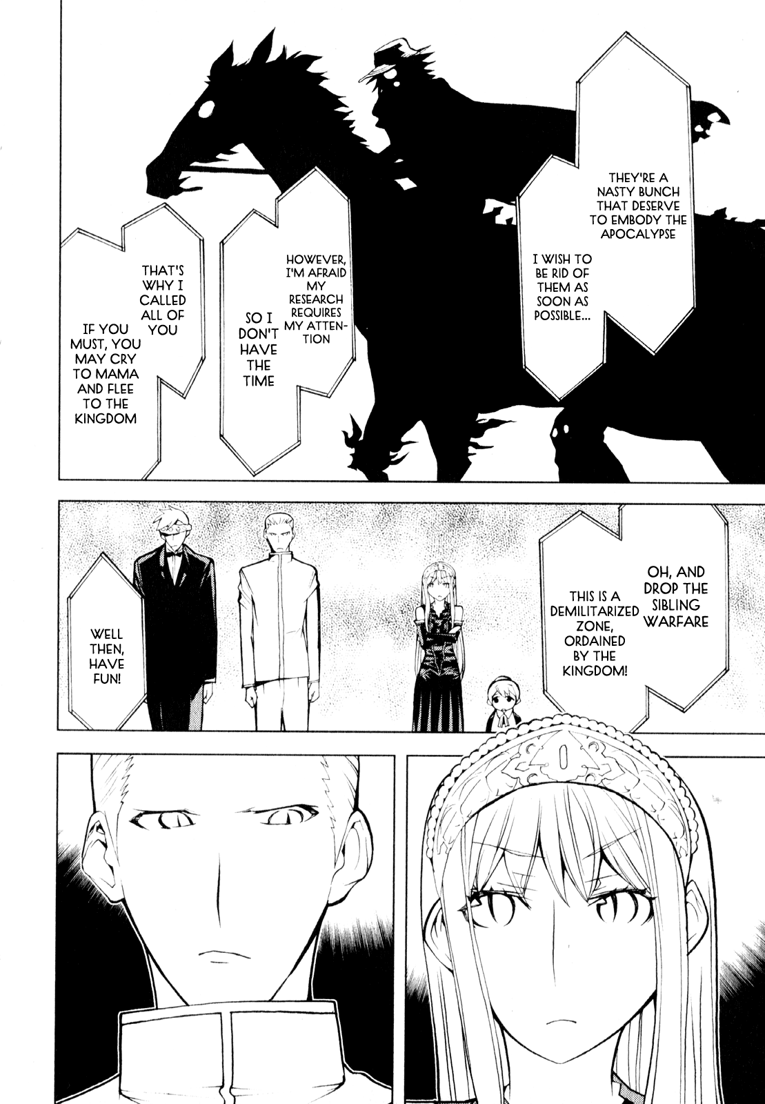Kaibutsu Oujo Chapter 60 page 12 - Chapter 60: Princess Apocalypse