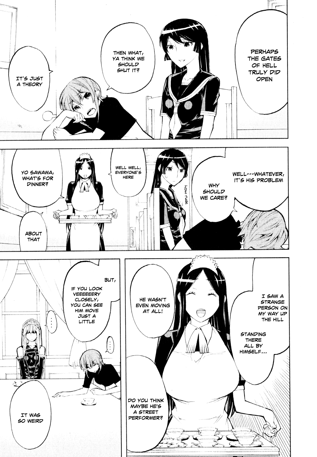 Kaibutsu Oujo Chapter 60 page 17 - Chapter 60: Princess Apocalypse