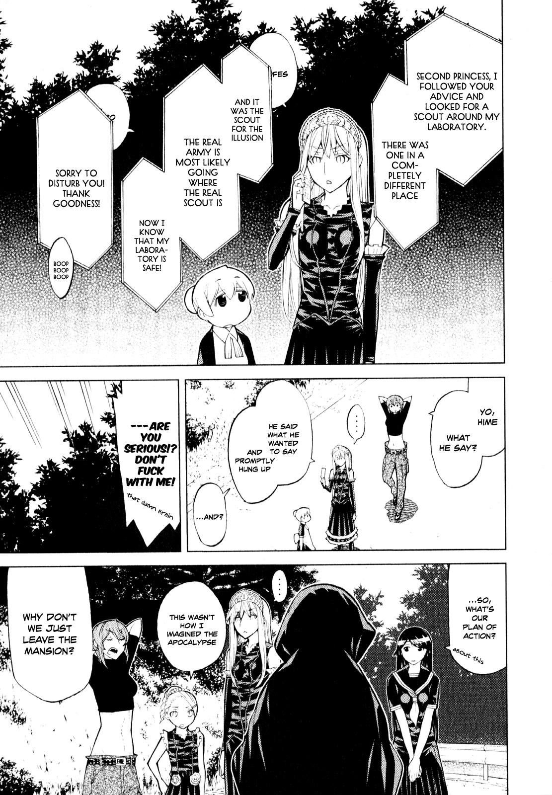 Kaibutsu Oujo Chapter 60 page 19 - Chapter 60: Princess Apocalypse