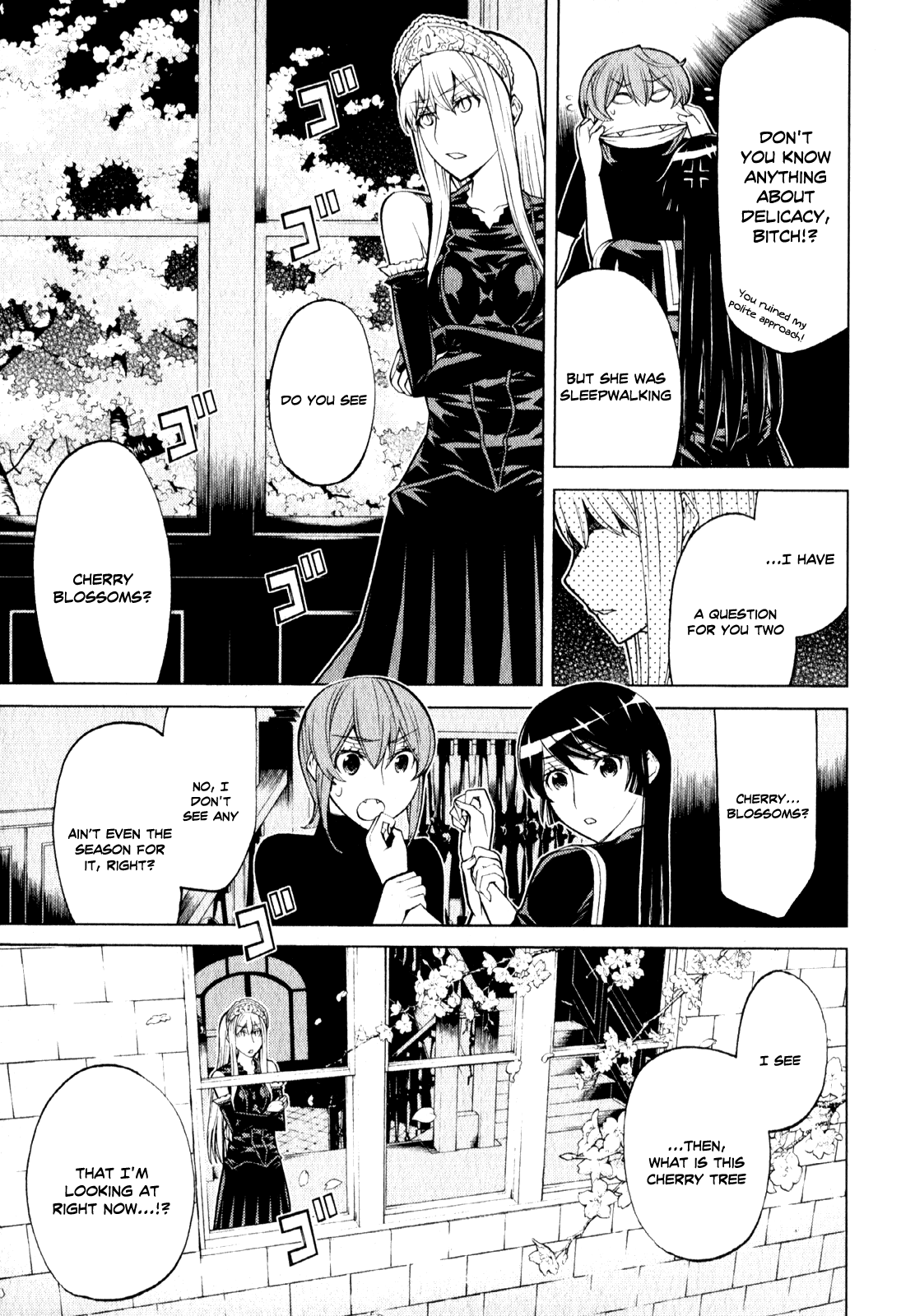 Kaibutsu Oujo Chapter 61 page 11 - Chapter 61: Princess Yozakura