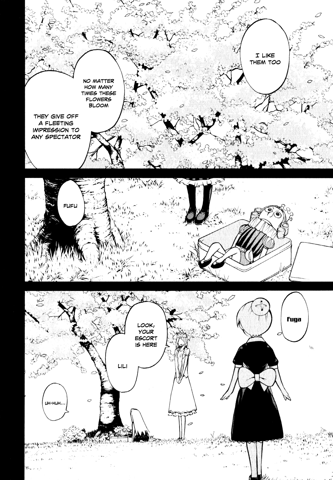 Kaibutsu Oujo Chapter 61 page 18 - Chapter 61: Princess Yozakura