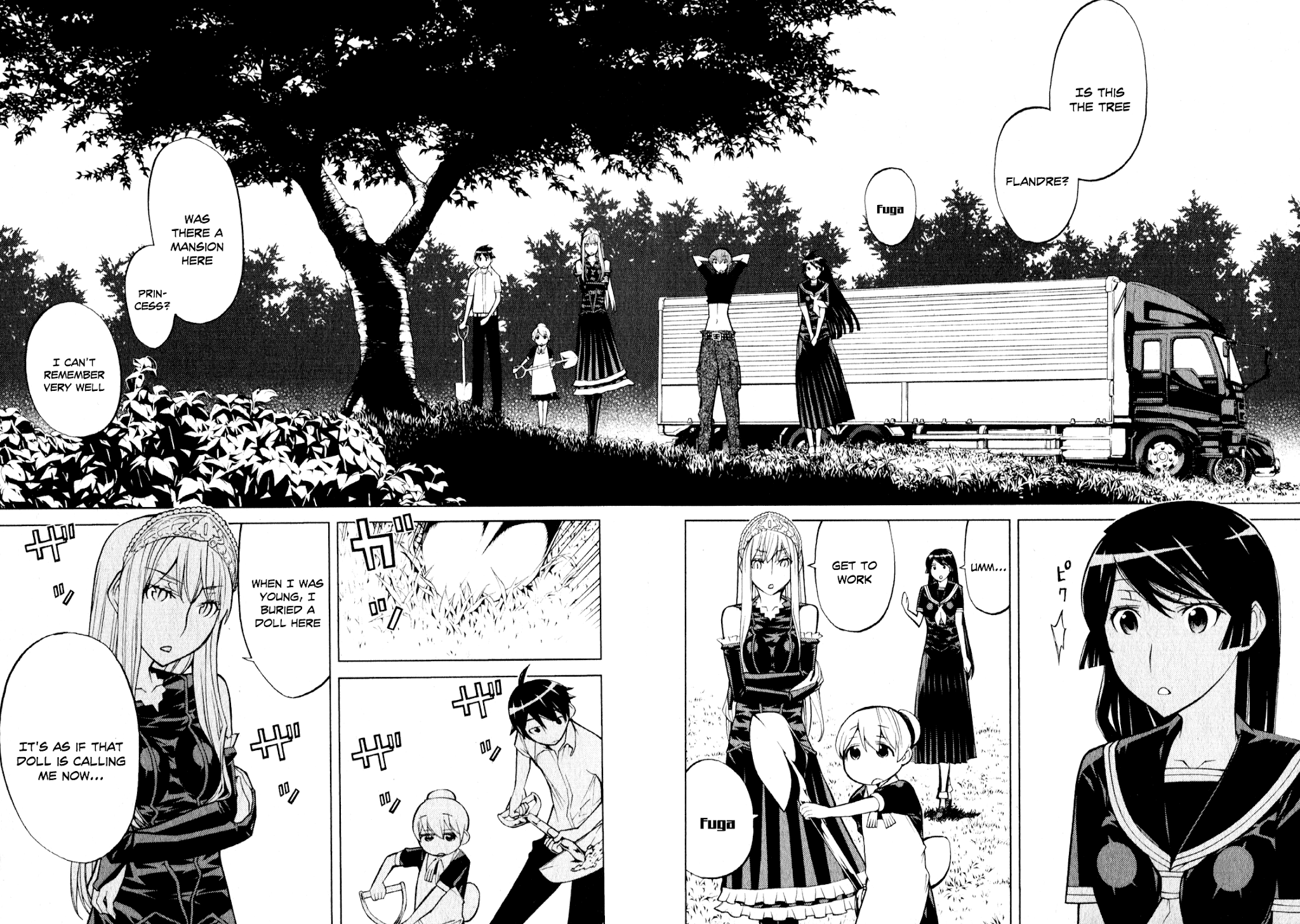 Kaibutsu Oujo Chapter 61 page 22 - Chapter 61: Princess Yozakura