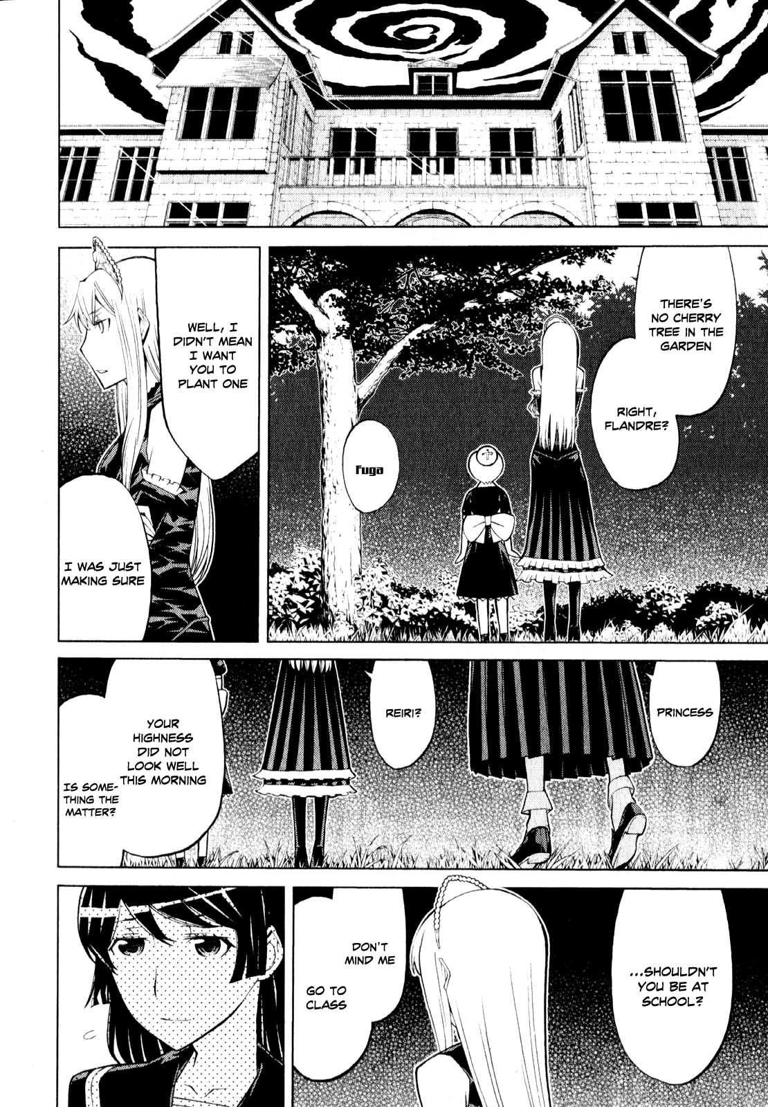 Kaibutsu Oujo Chapter 61 page 6 - Chapter 61: Princess Yozakura