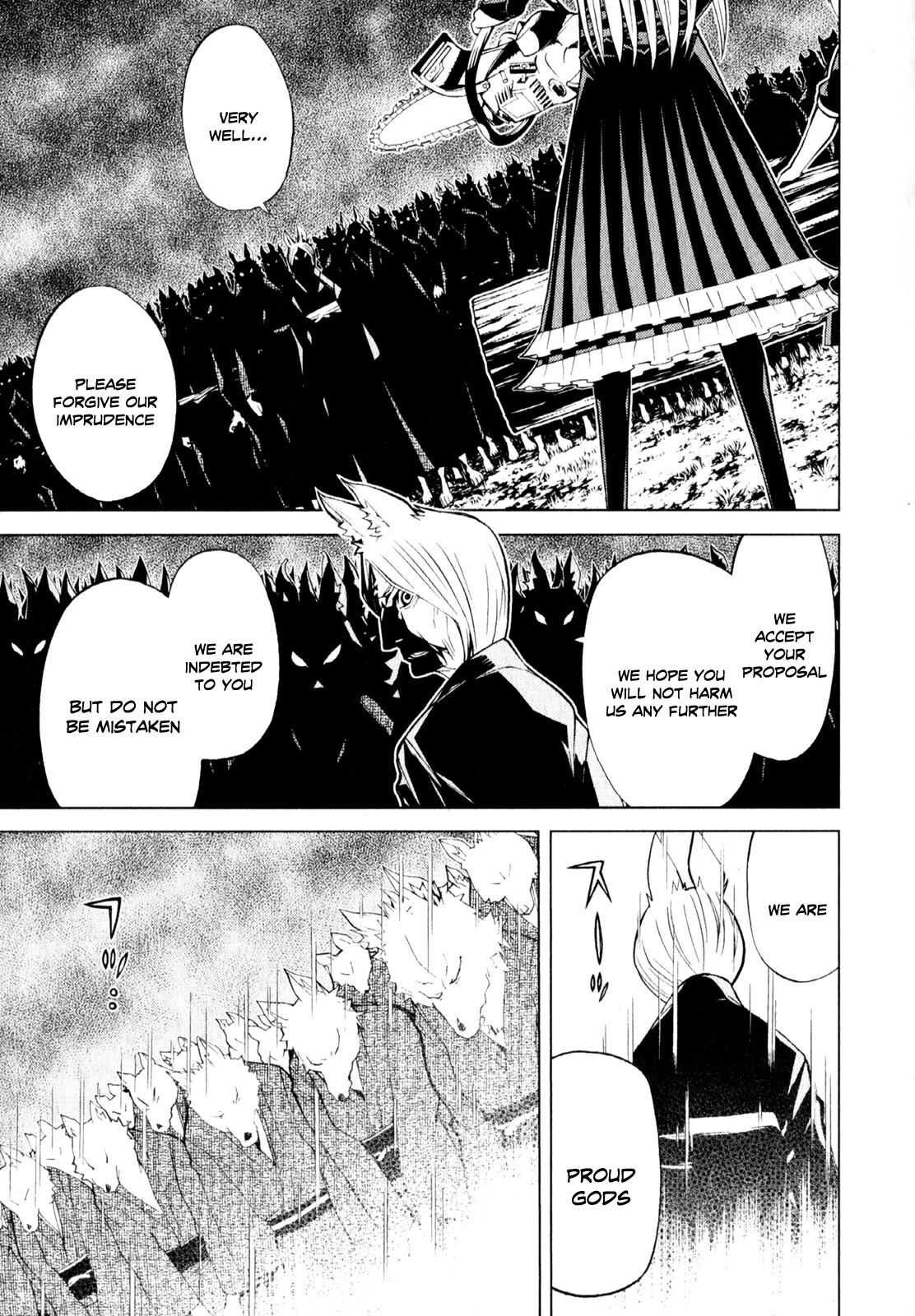 Kaibutsu Oujo Chapter 63 page 37 - Chapter 63: Princess Heavy Rotation