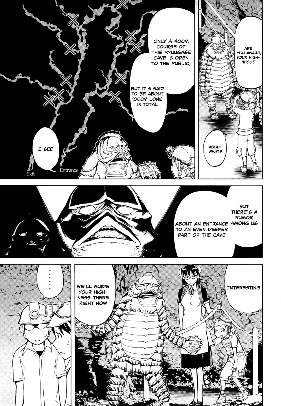 Kaibutsu Oujo Chapter 64 page 12 - Chapter 64: Princess Abyss