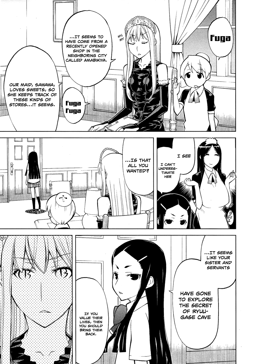 Kaibutsu Oujo Chapter 64 page 14 - Chapter 64: Princess Abyss
