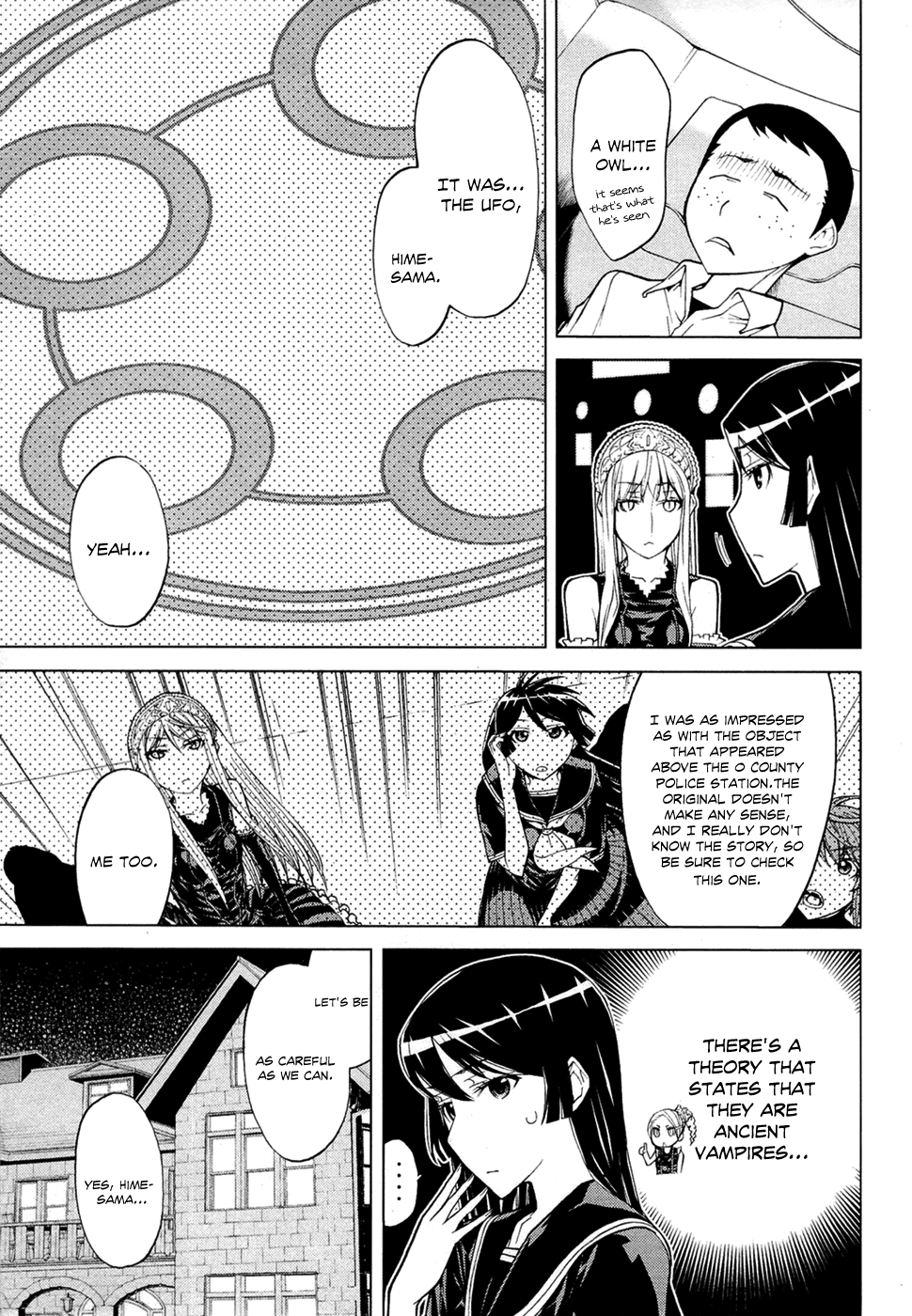 Kaibutsu Oujo Chapter 65 page 12 - Chapter 65: Princess Flying Saucer