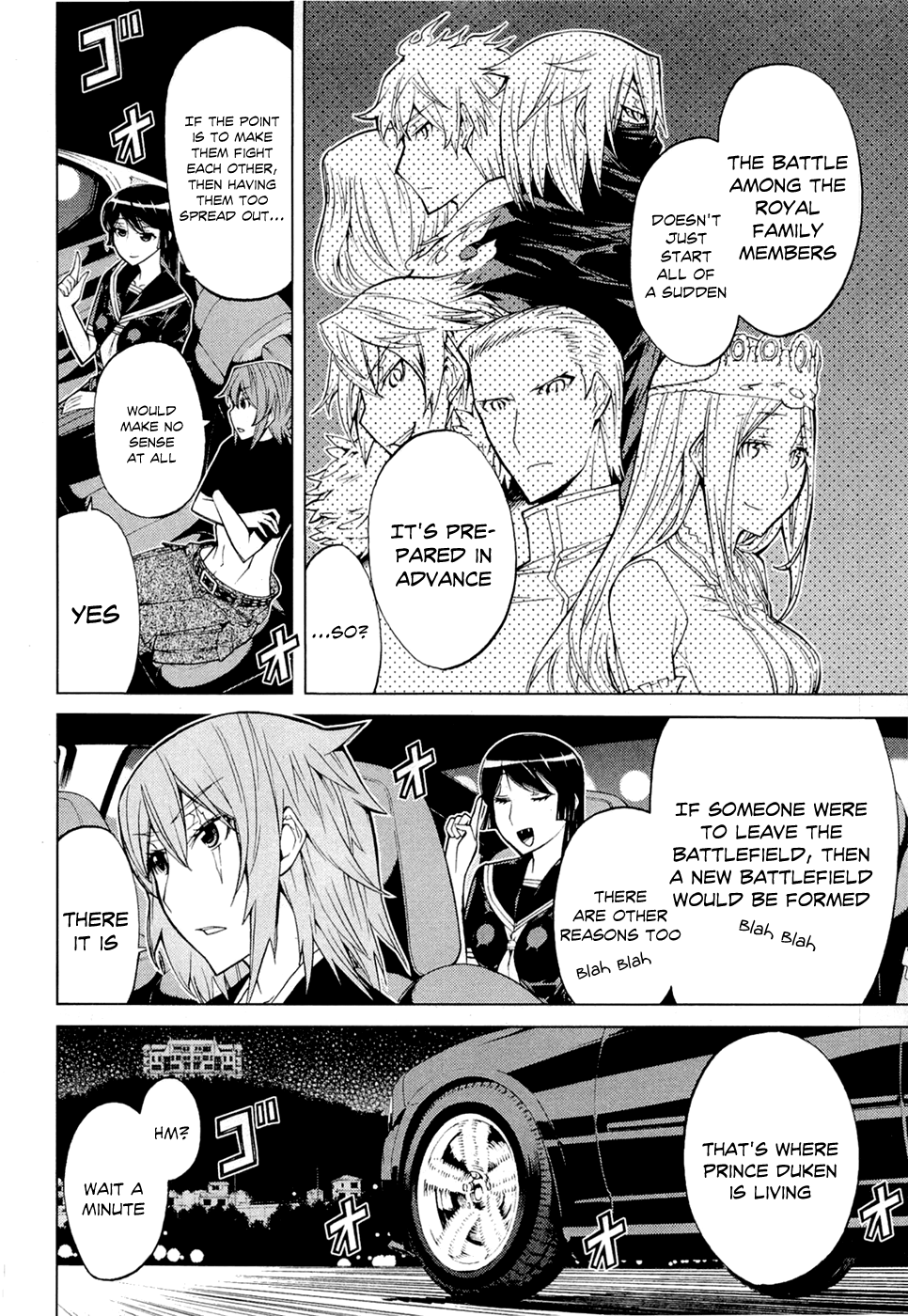 Kaibutsu Oujo Chapter 67 page 12 - Chapter 67: Princess Invasion + Omake