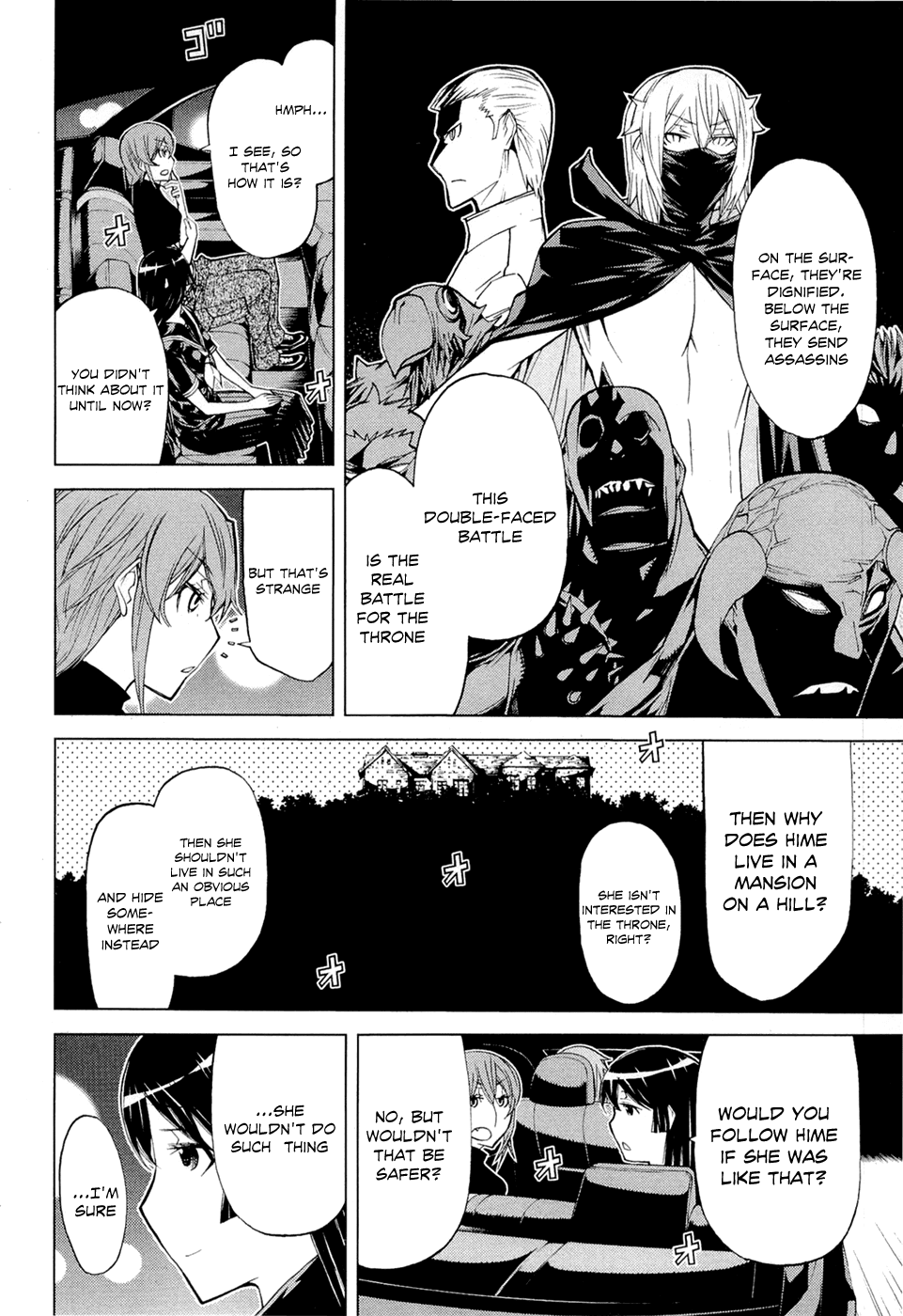 Kaibutsu Oujo Chapter 67 page 14 - Chapter 67: Princess Invasion + Omake