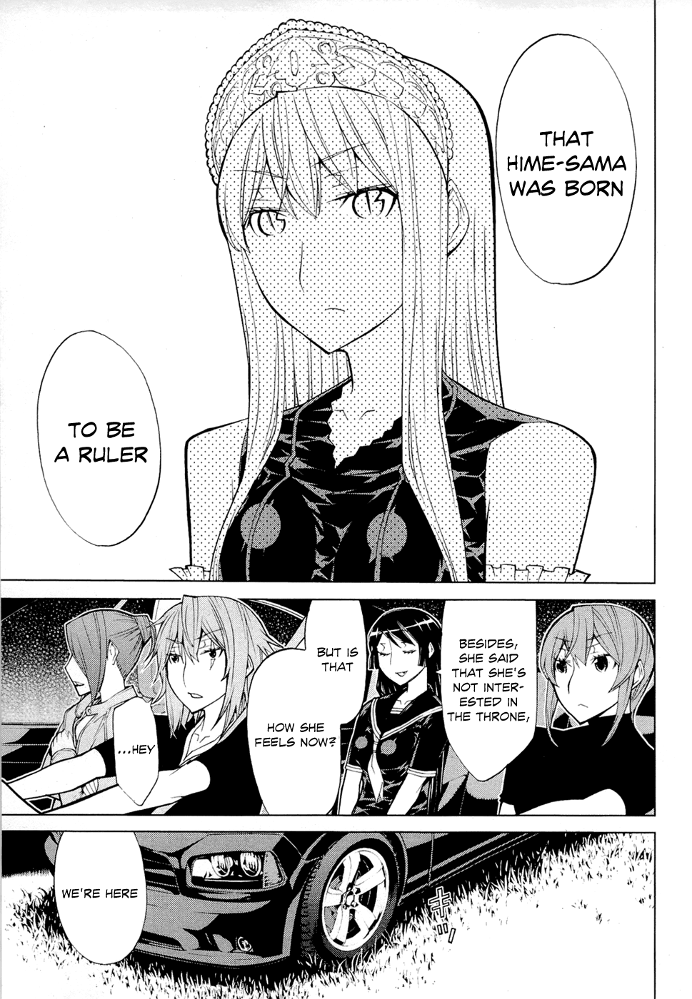 Kaibutsu Oujo Chapter 67 page 15 - Chapter 67: Princess Invasion + Omake