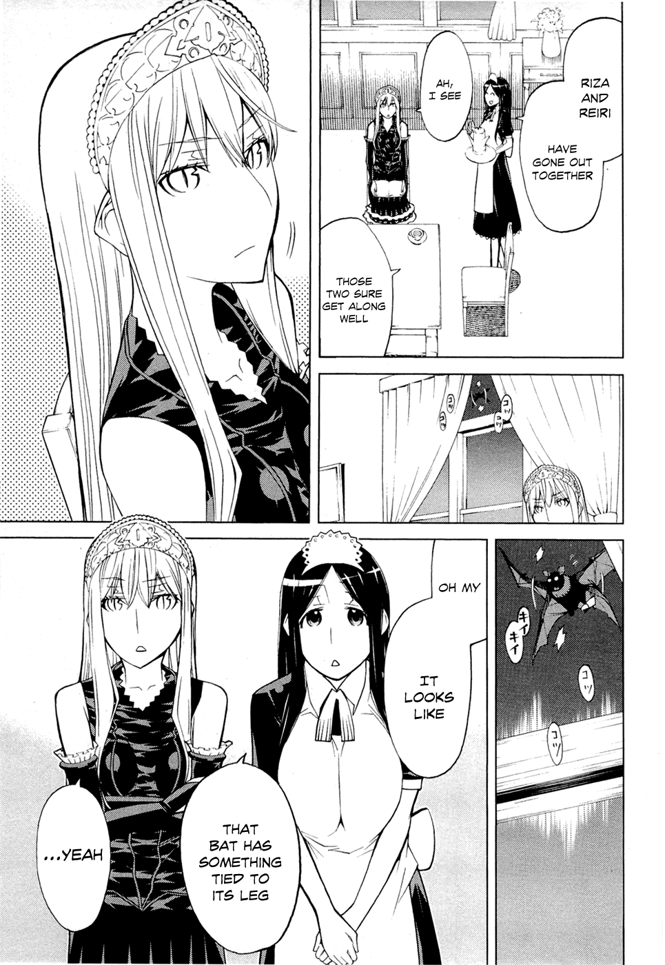 Kaibutsu Oujo Chapter 67 page 9 - Chapter 67: Princess Invasion + Omake