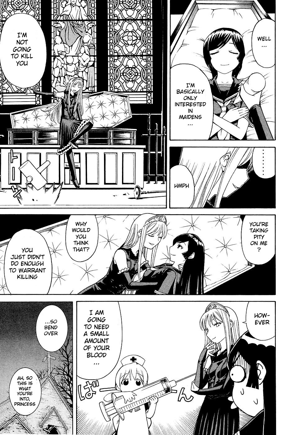 Kaibutsu Oujo Chapter 7 page 37 - Chapter 7: Princess Blood